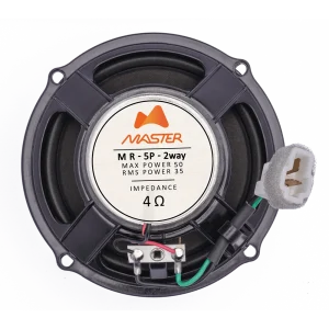 بلندگوی پلیمری پراید 5 اینچ توییتردار ماستر مدل MR5P2WAY (نمای پشت)