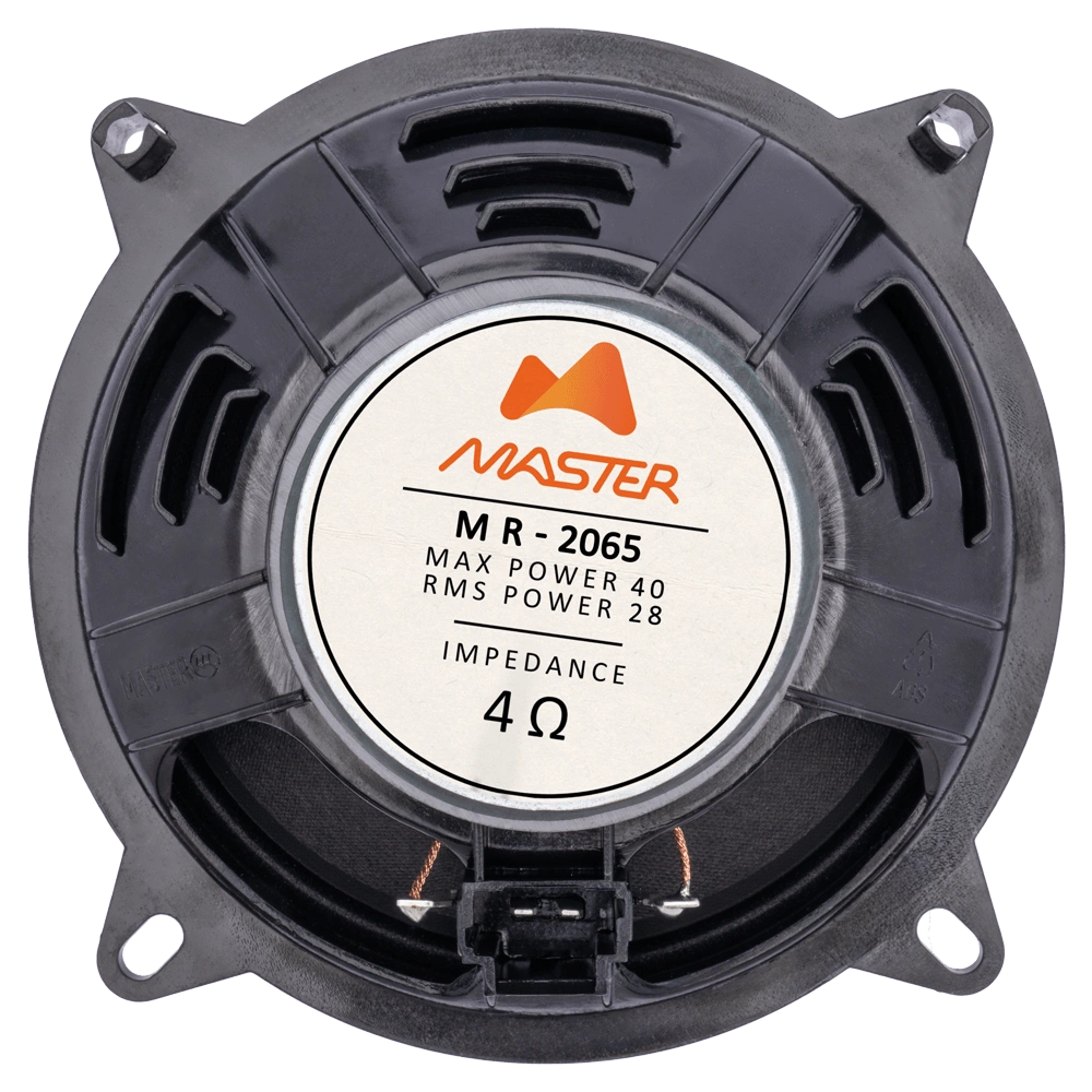 بلندگوی ماستر 5 اینچی پژو 206 مدل MR-2065 (نمای پشت)