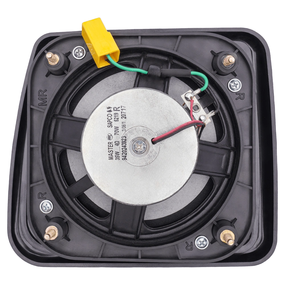 بلندگوی ماستر 6 اینچ پارس توییتردار مدل MR-PARS6-2WAY (نمای پشت)