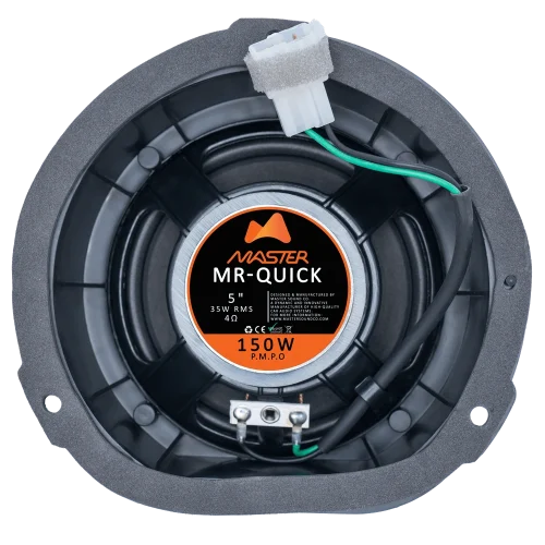 بلندگوی ماستر 5 اینچ جلوی کوییک مدل MR-QUICK (نمای پشت)