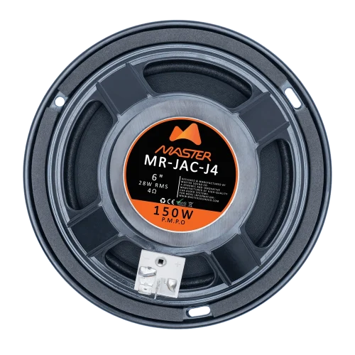 بلندگوی ماستر 6 اینچ جک J4 مدل MR-JAC-J4 (نمای پشت)
