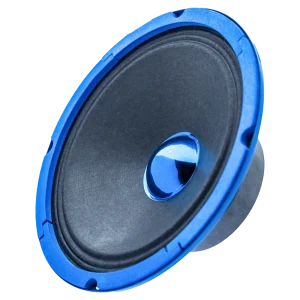 بلندگوی ماستر 6.5 اینچ فلزی میدرنج رنگ آبی مدل MR-620B