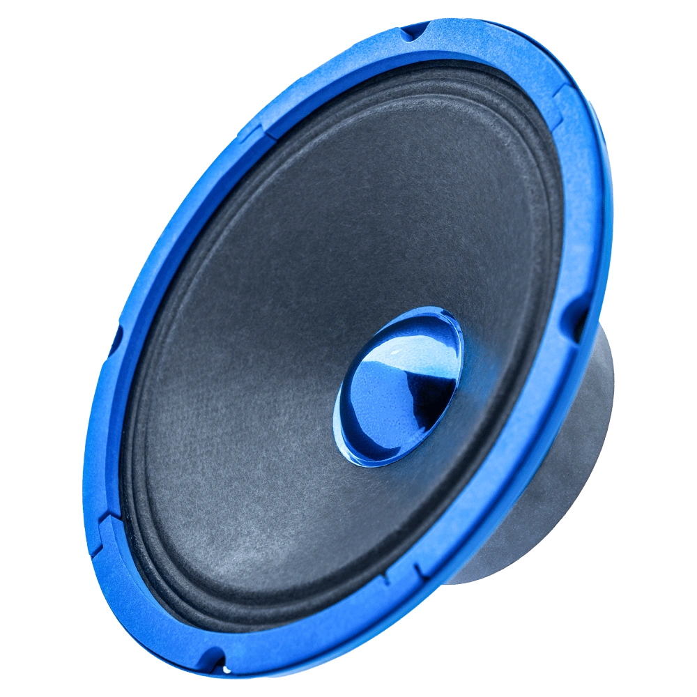 بلندگوی ماستر 6.5 اینچ فلزی میدرنج رنگ آبی مدل MR-620B