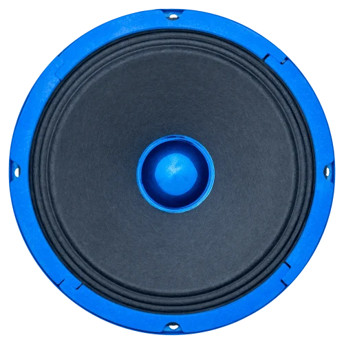بلندگوی ماستر 6.5 اینچ فلزی میدرنج رنگ آبی مدل MR-620B (نمای روبرو)