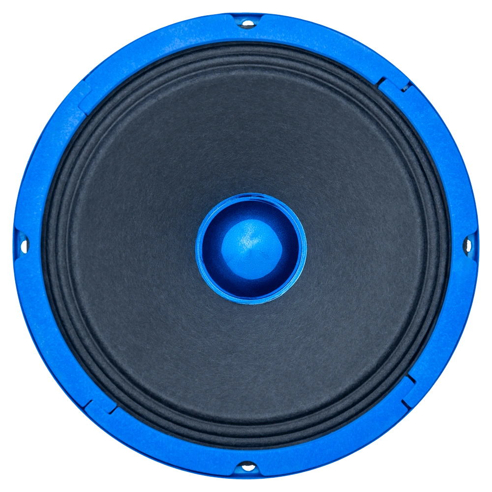 بلندگوی ماستر 6.5 اینچ فلزی میدرنج رنگ آبی مدل MR-620B (نمای روبرو)