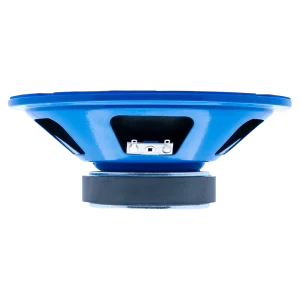 بلندگوی ماستر 6.5 اینچ فلزی میدرنج رنگ آبی مدل MR-620B (نمای کنار)