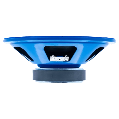 بلندگوی ماستر 6.5 اینچ فلزی میدرنج رنگ آبی مدل MR-620B (نمای کنار)