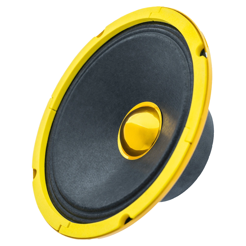 بلندگوی ماستر 6.5 اینچ فلزی میدرنج رنگ زرد مدل MR-620B
