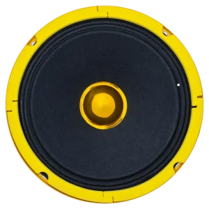 بلندگوی ماستر 6.5 اینچ فلزی میدرنج رنگ زرد مدل MR-620B (نمای روبرو)